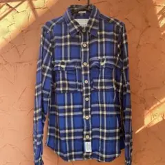 5店舗限定新品Abercrombie & Fitch 厚手チェックネルシャツ