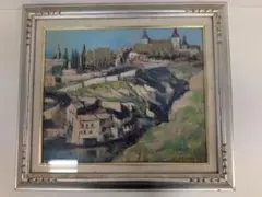 ✩N.Arai サイン入り 油絵 風景画 肉筆 額装 絵画✩ ✩N.Arai サイン入り 油絵 風景画 肉筆 額装 絵画✩ - メルカリ