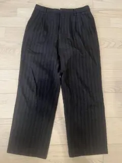 40s 前半❗️】ウールレーヨンギャバジンスラックス【美品
