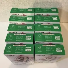(10個)富士フイルム チェキ インスタントinstax mini10枚入り