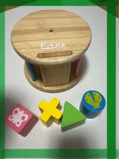 【値下げ】天然木 Edutē エデュテ KOROKOROパズルのサムネイル