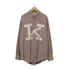 90s Karl Helmut カールヘルム　ビンテージ長袖BDチェックシャツのサムネイル