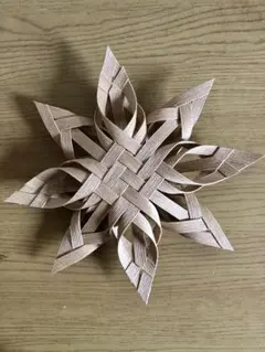 ハンドメイド⭐︎ペーパークラフトバンドのオーナメント