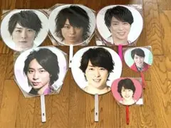 櫻井翔　嵐　ジャンボうちわ　ミニうちわ　7枚セット　新品