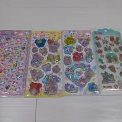 チャーミングポップスウォーターインシール　ジュエルプチドロップ　4点セット