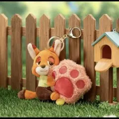 【レア／海外限定】ズートピア ニック マスコットキーホルダー