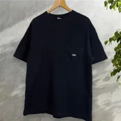 CHUMS チャムス カノコオーバーサイズ ポケットTシャツ M 黒 刺繍ロゴのサムネイル