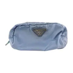 【お買得品】プラダ ナイロン ポーチ 三角ロゴプレート 小物入れ PRADA