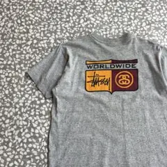 【オールドステューシー、バックプリント】stussy90sアメリカ製シングル