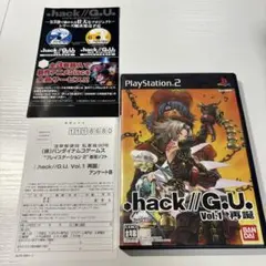 .hack//G.U. Vol.1 再誕 ハガキ付き チラシ付き 美品