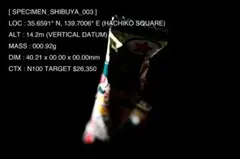 [SHIBUYA_002]48.67mm/20.24g登記済聖遺物：阿佐ヶ谷要塞 SHIBUYA_009] 07.87mm/0.35g登記済聖遺物：阿佐ヶ谷要塞 - メルカリ