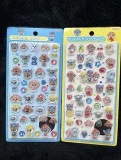 【正規品】　ボンボンドロップシールパウパトロール バッジ　フルーツ　2枚セットのサムネイル
