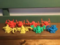 武者ガンダム　ガン消し 8体セット