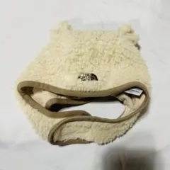 THE NORTH FACE ベビー帽子 クリーム色