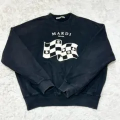 Mardi Mercredi マルディメクルディ ロゴ スウェット トレーナー