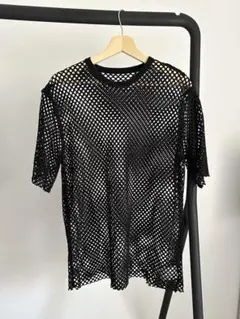 MAISON SPECIAL ブラック メッシュ Tシャツのサムネイル