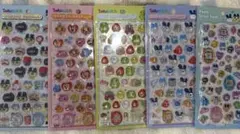 【正規品】たまごっちボンボンドロップシールコンプリート4種+プチドロ5点セット