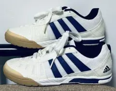 adidas TOP SALA ホワイト/ネイビー スニーカー