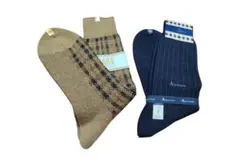 【新品・未使用品】Aquascutum DAKS 靴下2本セットのサムネイル