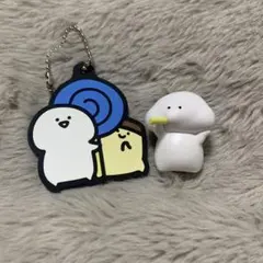 お文具といっしょ ラバーマスコット、マスコットフィギア