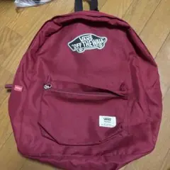 VANS バーガンディ リュック・バックパック