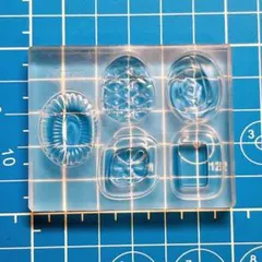 【533】大きめドロップ シリコンモールド