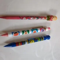 レアまとめ売りキャラクターシャープペンシル3本セットおまけ付き