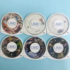 PSP ファンタシースター ファイナルファンタジーディシディア 他全6枚セット