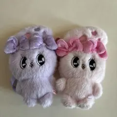 STARRY BUNNY ぬいぐるみポーチ 2点セットのサムネイル