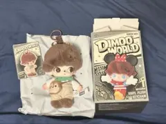 DIMOO WORLD x DISNEY ぬいぐるみキーチェーンチップ&デール