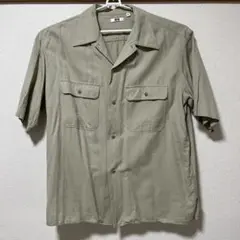 UNIQLO U 半袖シャツ XL ベージュ