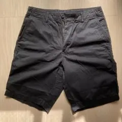 ユニクロ ショートパンツ チノショーツ ブラックSサイズ