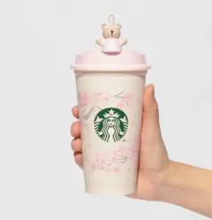 未使用　スタバ　スターバックス　桜　さくら　2025 リユーザブルカップ　ベア