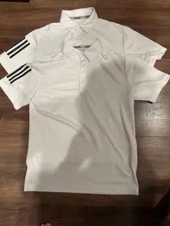 adidas ホワイト ポロシャツ 2枚セット