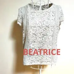 BEATRICE レース 半袖 ブラウス 38サイズのサムネイル
