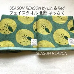 フェイスタオル SEASONREASONシーズンリーズン300匁北欧はっさく八朔のサムネイル