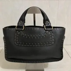 CELINE セリーヌ　ブギーバッグ　スタッズ　レザー　黒　トリオンフのサムネイル