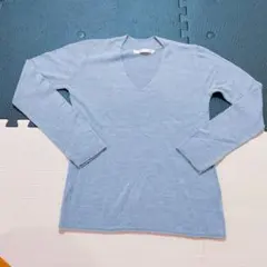 AZUL basic Vネック長袖トップス S