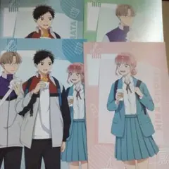 ４点セット　アオのハコ　特典ポストカード