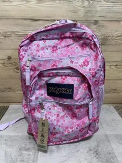 ジャンスポーツBIGSTUDENT バックパック リュック 34L ピンク 花柄のサムネイル