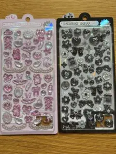 国内正規品　ガーリーボンボン　ブラックボンボン　ボンボンドロップシール