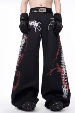 STARTEXCEEDEND Rivet jeans - メルカリ