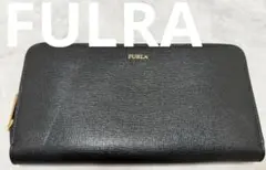 ◾️FURLA ブラックレザー 長財布