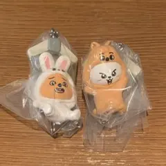 【2個セット】スキズ ガチャ リービット ハンクォッカ キーホルダー ②