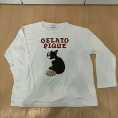 ジェラートピケ　オム　フレンチブルドッグ　Tシャツ　ジェラピケ　メンズ