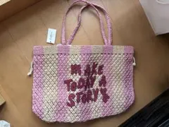 Cath Kidston かごバッグ トートバッグ ピンクのサムネイル