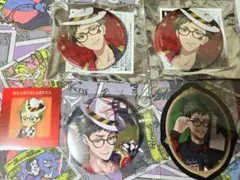 ツイステ オーマイカフェ AGF 特典 トレイ 缶バッジ セット