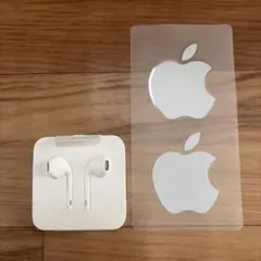 【純正新品未使用】Apple EarPods 有線イヤフォン　ステッカー　セット