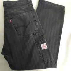Levi's WORKWEAR568 TM ルーズ W32L30 グレー