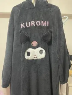 KUROMI フード付きルームウェア M
